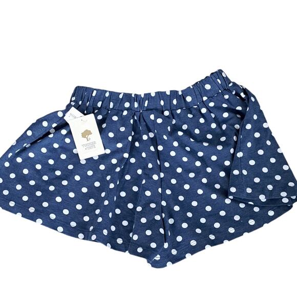 NWT Tucker + Tate Girls Navy White Polka Dot Swing Shorts Size 7 - Picture 5 of 6